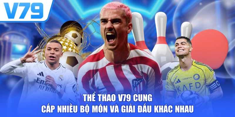 Thể thao V79 cung cấp nhiều bộ môn và giải đấu khác nhau